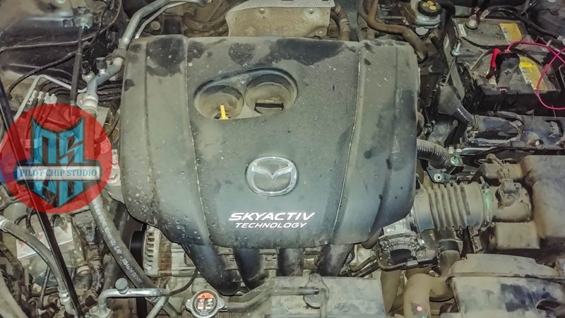 Двигатель Mazda 6 skyactiv, мастерская Пилот Курск