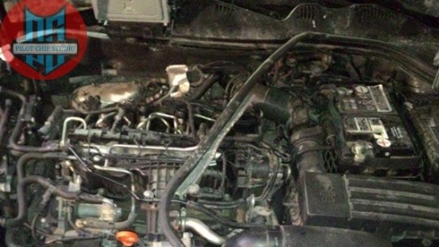 Двигатель Volkswagen Passat b6 1.6 TDI, мастерская Пилот Курск.