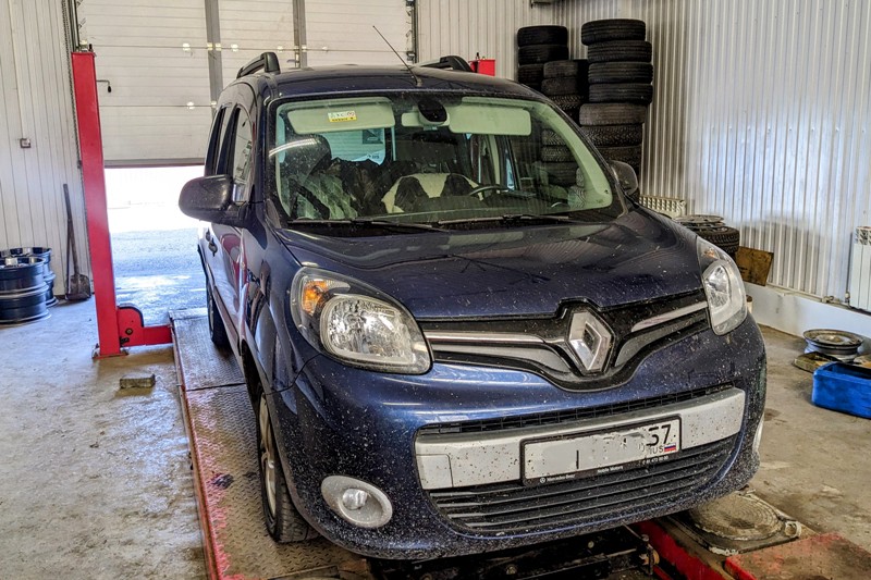 Renault Kangoo отключение мочевины SCR, сажевого, ЕГР мастерская Пилот Курск